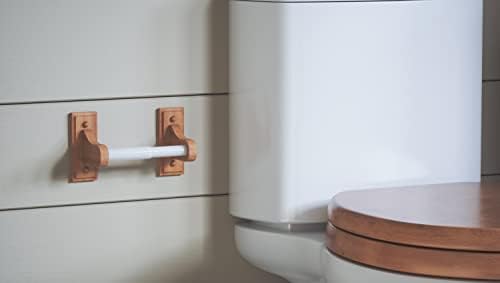 Elegant Rustic Wall-Mounted Toilet Paper Holder