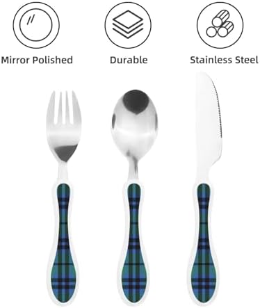 Royal Stewart Kids Uttensils Set Easy to Use Durable and Safe