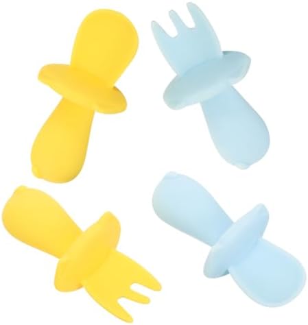 ORFOFE 4-Piece Soft Feeding Set for Babies