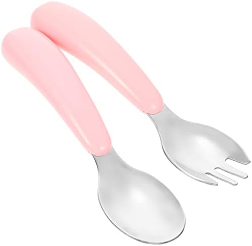 Hemoton Safe Flatware Set for Babies and Kids