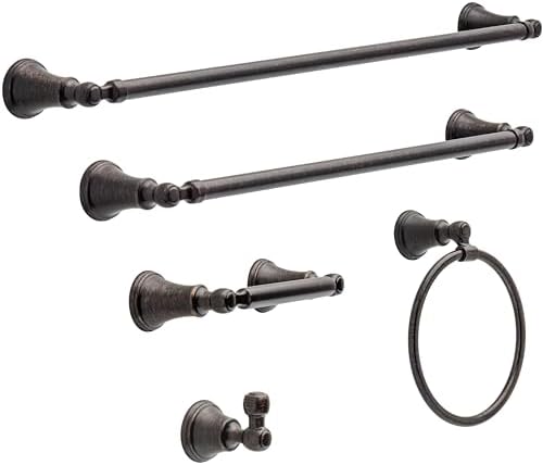 Delta Woodhurst Venetian Bronze Towel Ring Holder