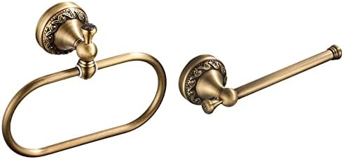 Antique Brass Toilet Paper Holder