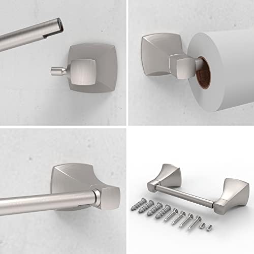 WZRUA Brushed Nickel Toilet Paper Holder