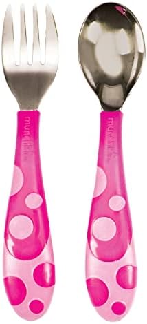 Munchkin Toddler Fork and Spoon Set