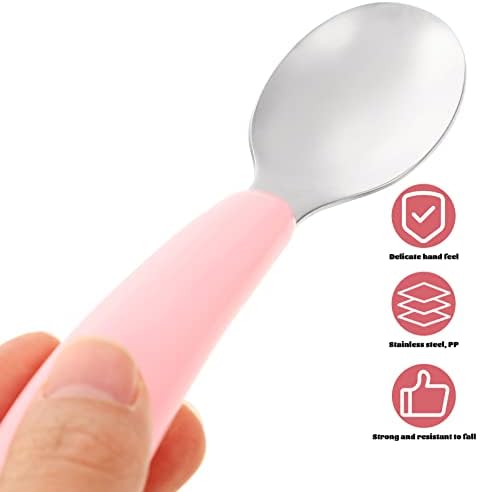 Hemoton Safe Flatware Set for Babies and Kids