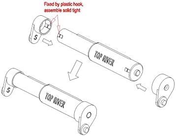 Toilet Paper Holder Extender for Double Rolls
