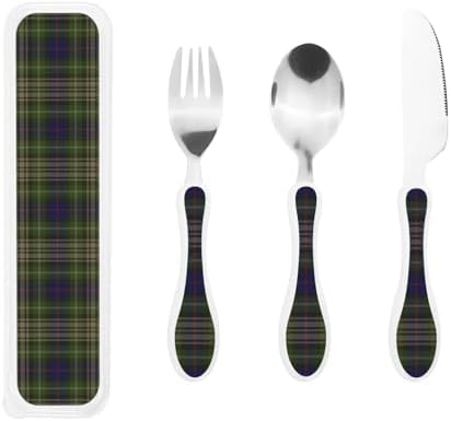 Royal Stewart Davidsons Tulloch Dress Tartan Kids Cutlery Set