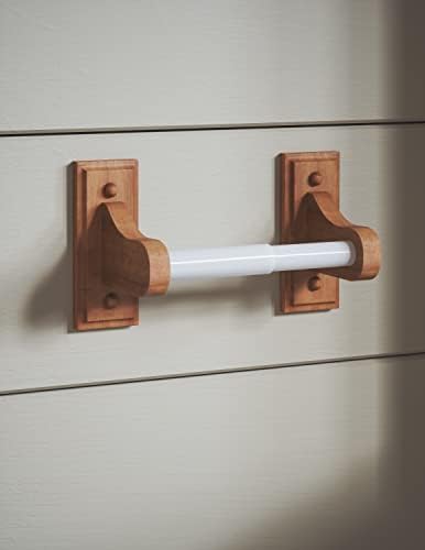 Elegant Rustic Wall-Mounted Toilet Paper Holder