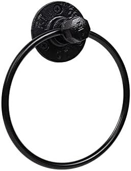 Industrial Towel Ring for Bathroom Decorations