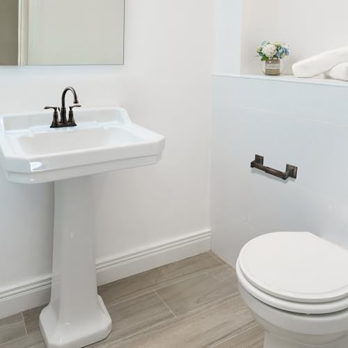 Sturdy Wall-Mounted Toilet Paper Holder Oil Rubbed Bronze Design House