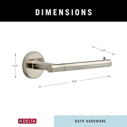 Delta Trinsic Toilet Paper Holder Stainless Steel 1