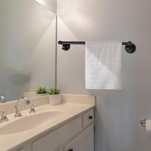 Adjustable Suction Cup Towel Bar 16-27 For Bathroom