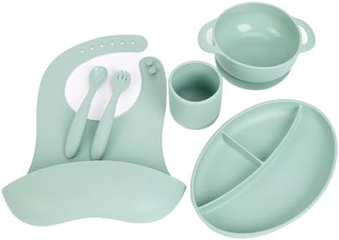 Reusable Silicone Baby Feeding Set