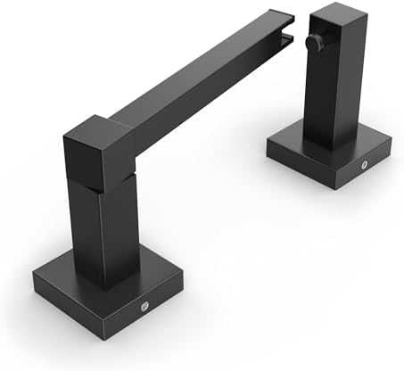 FORIOUS Stainless Steel Pivoting Toilet Paper Holder