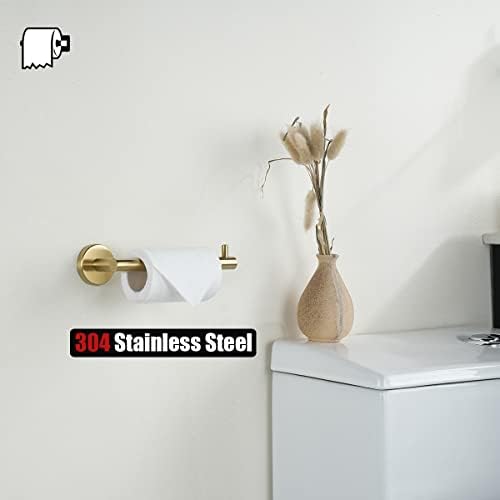 JQK Gold Toilet Paper Holder