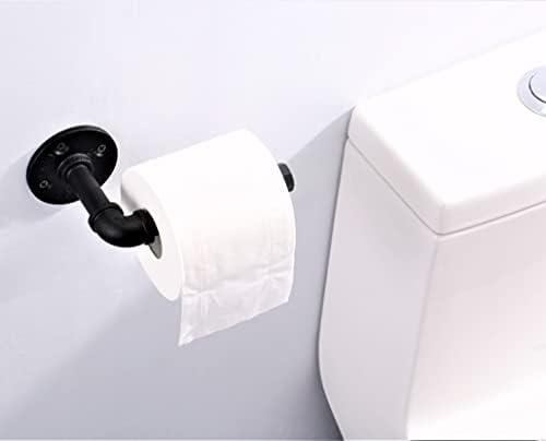 Industrial-Style Toilet Paper Hand Towel Holder
