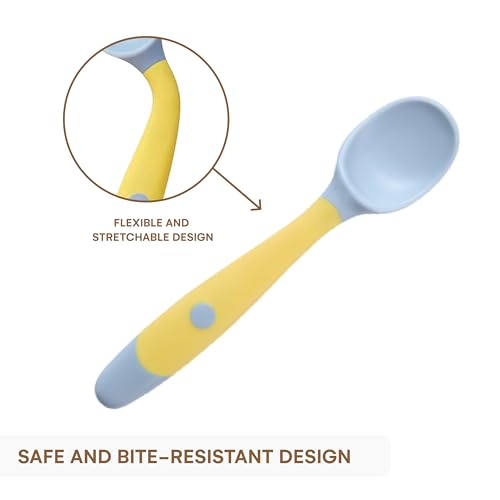 Silicone Baby Utensils Set for Toddler