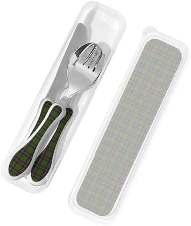Royal Stewart Clan Cochrane Tartan Flatware Set for Kids
