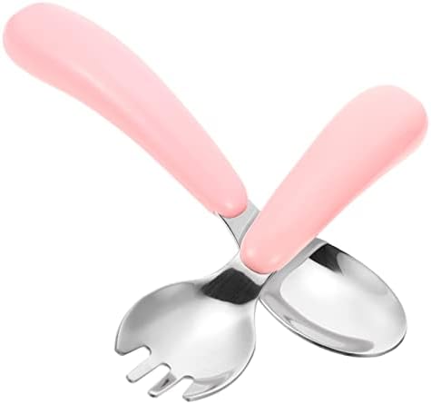 Simple Safe and Durable Fork and Spoon Set for toddler