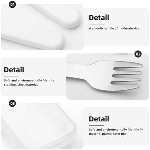 Stainless Steel Flatware Set with Travel Case