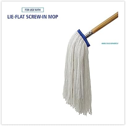 Strap-On Lie-Flat Wet Mop Head