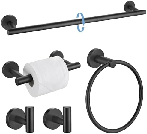 Sturdy Stainless Steel Towel Bar Set