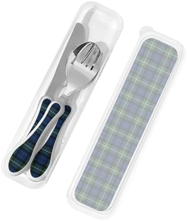 Royal Stewart Forbes Ancient Tartan Kids Stainless Steel Flatware Set