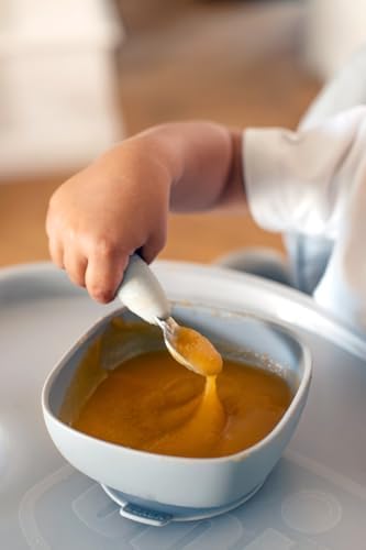 Set of 2 Stainless Steel Baby Cutlery Sage Design