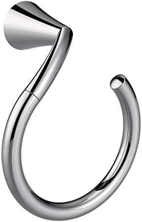 Chrome Glyde Towel Ring Easy Mount Chrome_finish