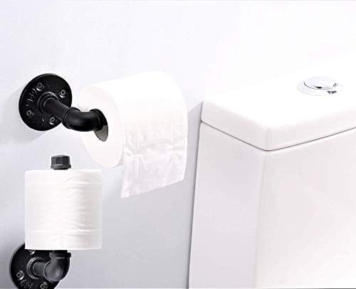 Industrial-Style Toilet Paper Hand Towel Holder