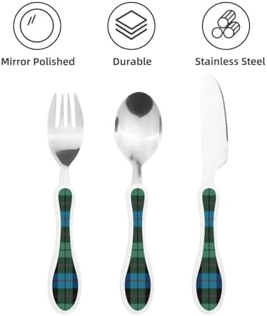 Royal Stewart Guthrie Ancient Tartan Kids Utensil Set