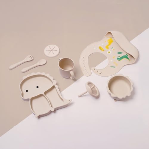 Silicone Baby Feeding Set - Perfect for Mealtimes 6M