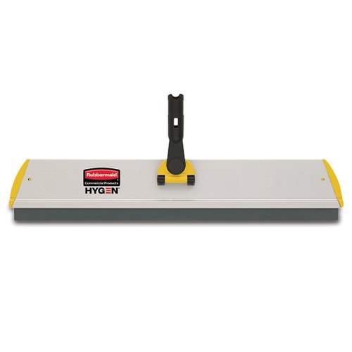 Rubbermaid Commercial Microfiber Quick Connect Frame Squeegee 24 Inch x 45 Depth Yellow