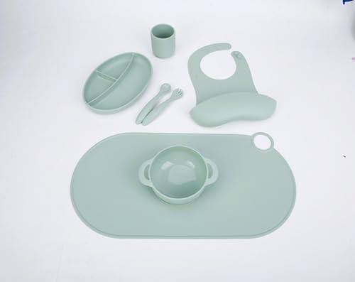 Reusable Silicone Baby Feeding Set