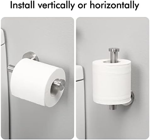 Brilliant Space-Saving Towel Holder for 2-Pack Toilet Roll