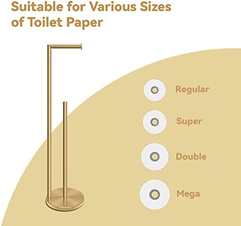 Sturdy Anti-Slip 264-inch Toilet Paper Holder