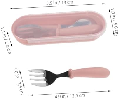 Perfect stainless steel ABS flatware set for kids