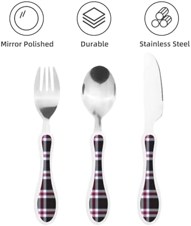 Royal Stewart Angus District Set of 3 Kids Tableware