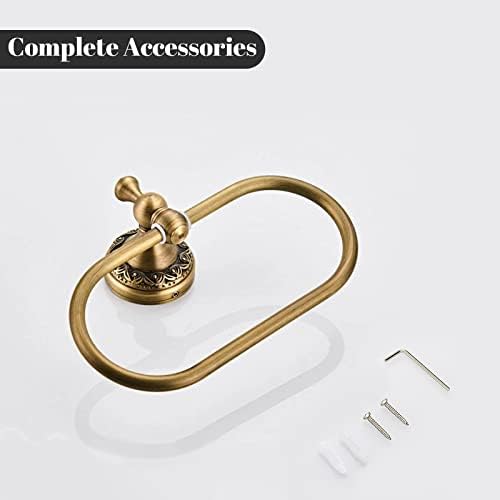 Antique Brass Toilet Paper Holder