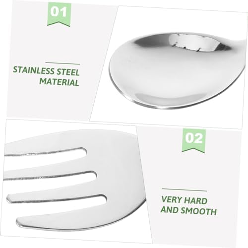 CIMAXIC 4Pcs Food Grade Silverware Set