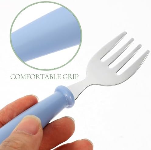 UPKOCH 4Pcs Flatware Set for Training and Meals