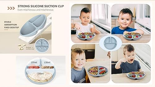 Silicone Baby Feeding Set 10pcs for Self-Feeding