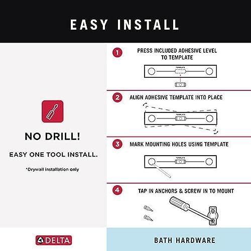 Delta Faucet 77535 Bath Towel Hook