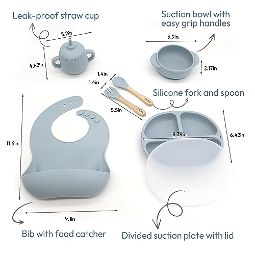 EVOS Silicone Baby Feeding Set
