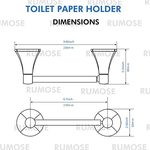 RUMOSE Toilet Paper Roll Holder
