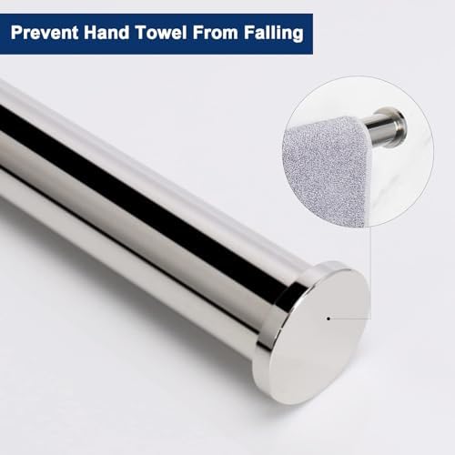 NearMoon 9 Inch Chrome Towel Ring 3 Pack