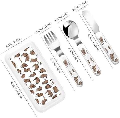 Festive Kiwi Birds Flatware Set