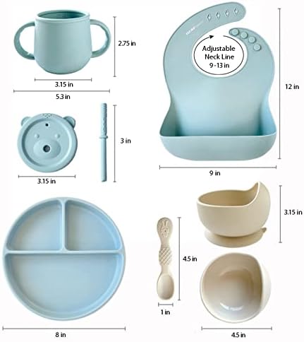 7-Piece Feeding Set for Babies