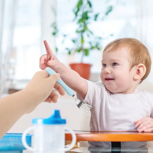 3-Piece Self-Feeding Training Utensils Set for Babies