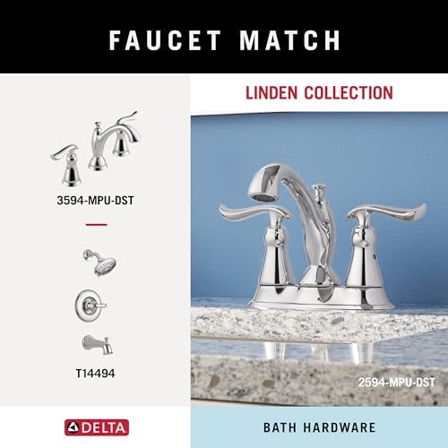 Delta Faucet 79435 Linden Towel Hook Polished Chrome